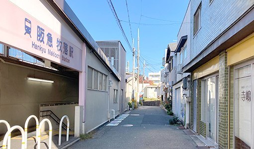 牧落駅からのアクセス 01